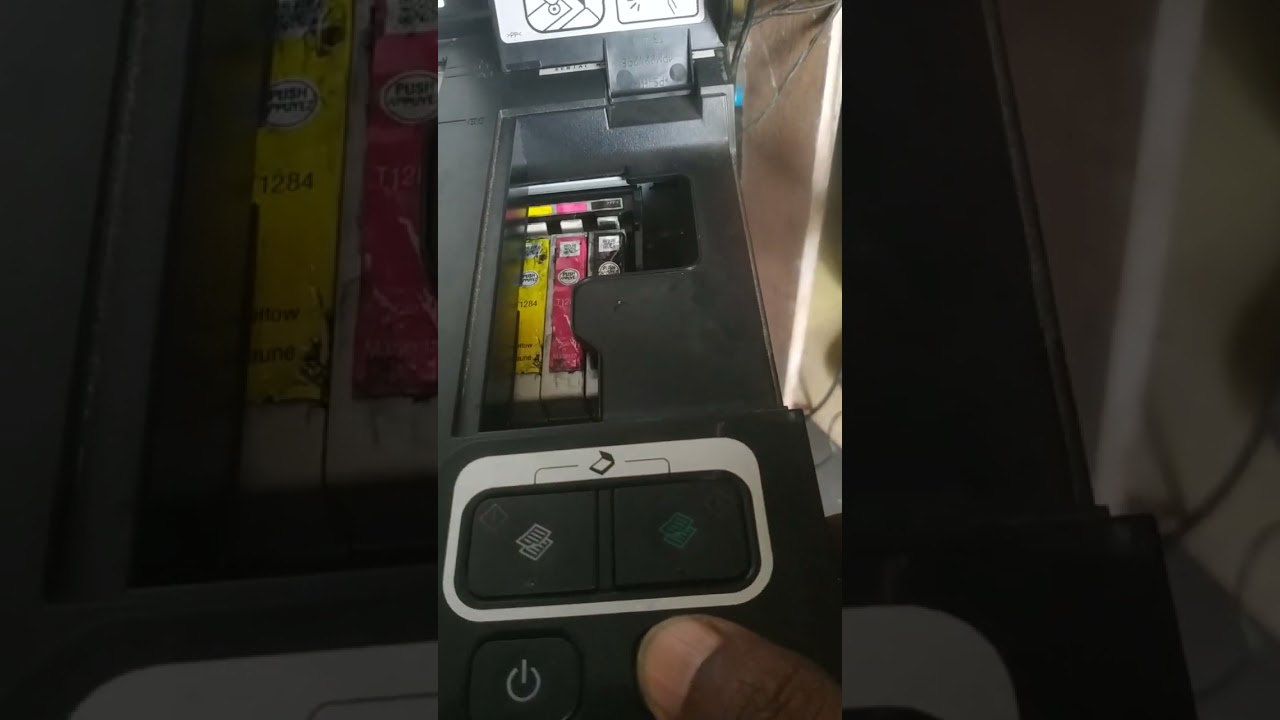 How to Replace ink Cartridges in Epson Stylus SX130 #printerservice