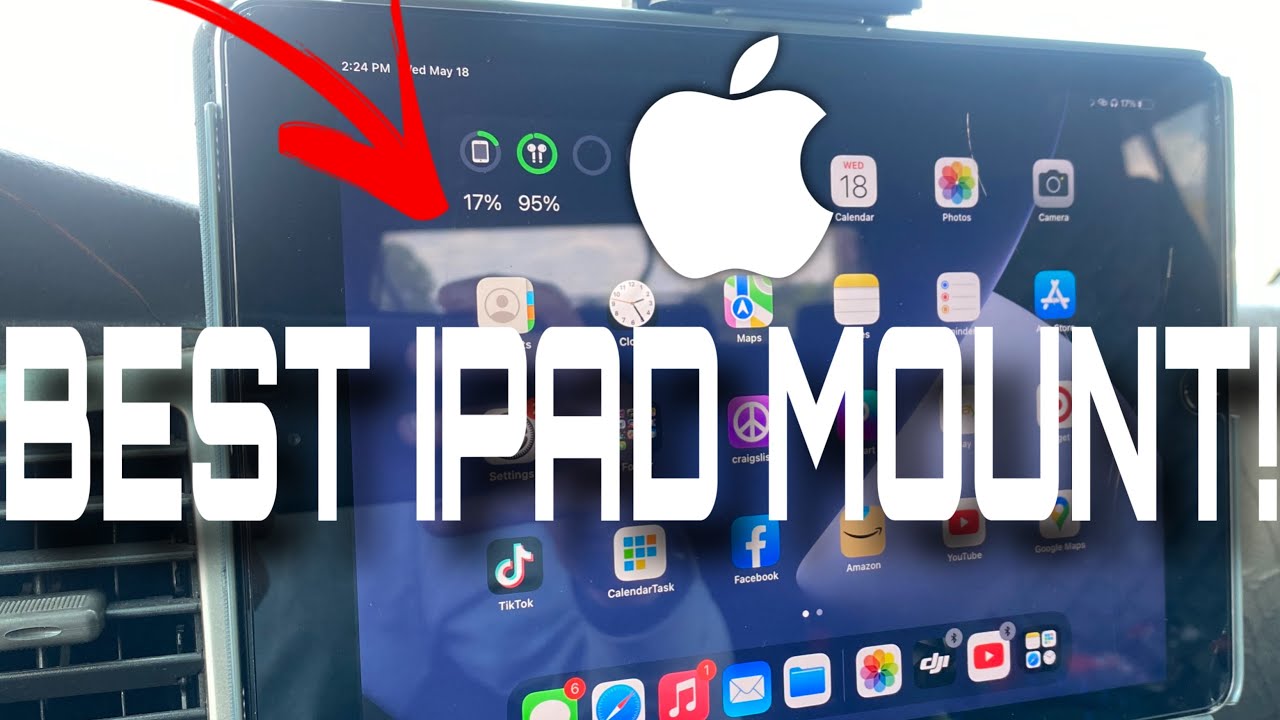 💿Amazon CD player Ipad Mount Review! 💿