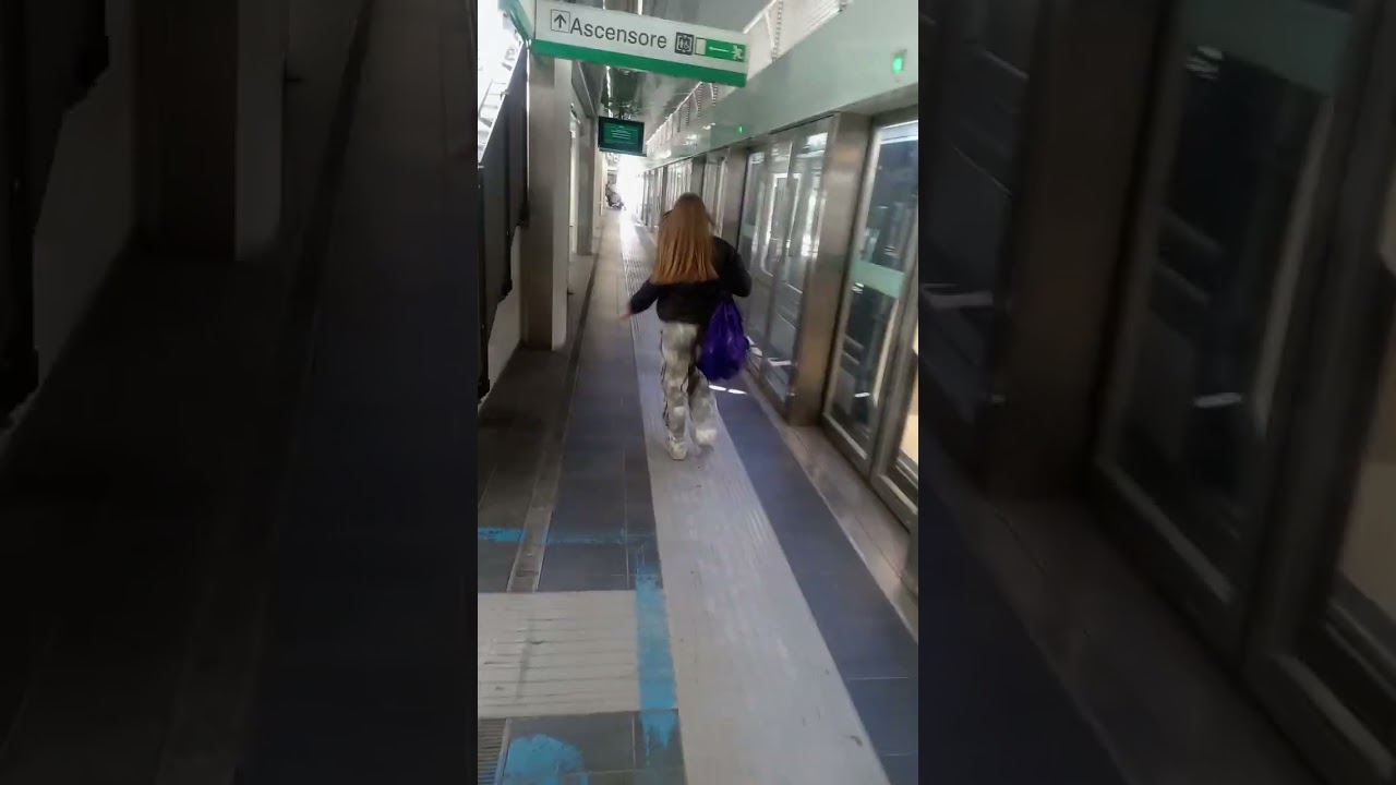 Staz. Grotte Celoni Metro c Roma 4 treni insieme direz. Pantano