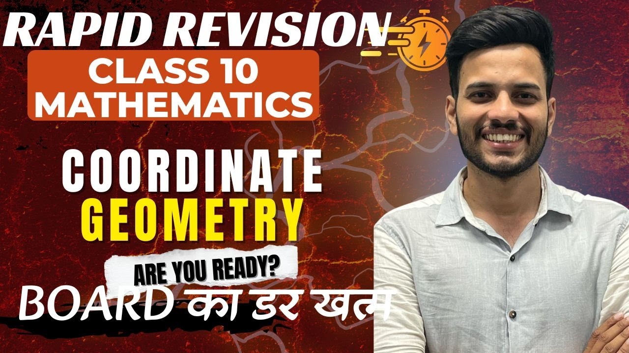 Coordinate Geometry ONE SHOT 🔥 | Class 10 Maths Chapter 7 | BY JIGAR BHATT