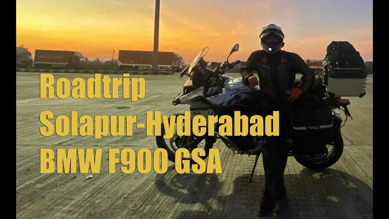 Day 02 of the Thane -Hyderabad Roadtrip | BMW F900 GSA