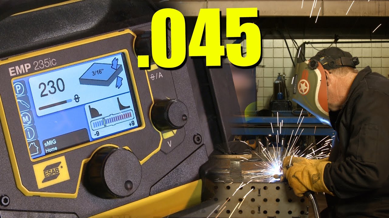 🔥 Сварка MIG .045 (с помощью ESAB Rebel 235)