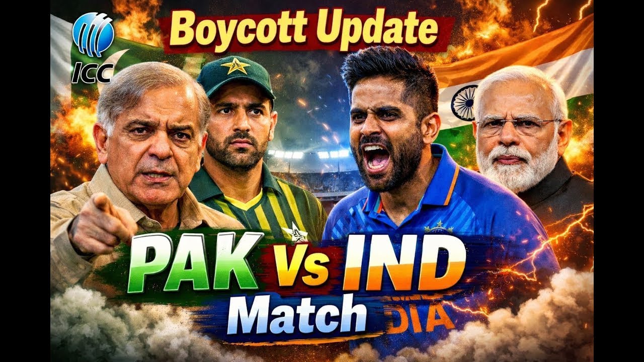 Pak vs India BOYCOTT – T20 World Cup 2026 Controversy Explained 🔥 Pakistan REFUSED to Play India!