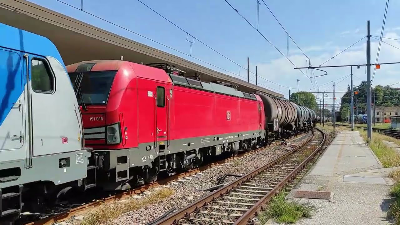 TRENI MERCI IN TRANSITO A VICENZA