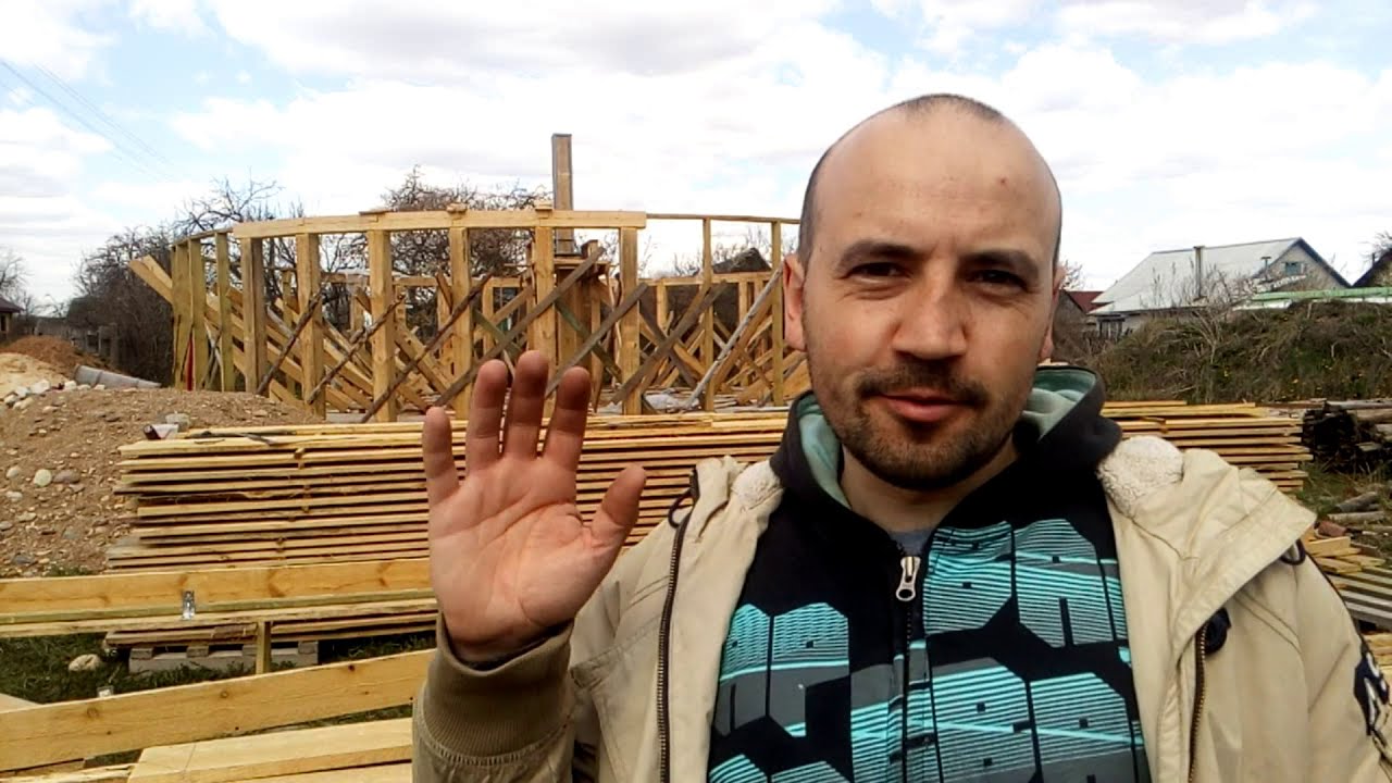 Стропильная система Круглого дома. Специалисты в шоке.