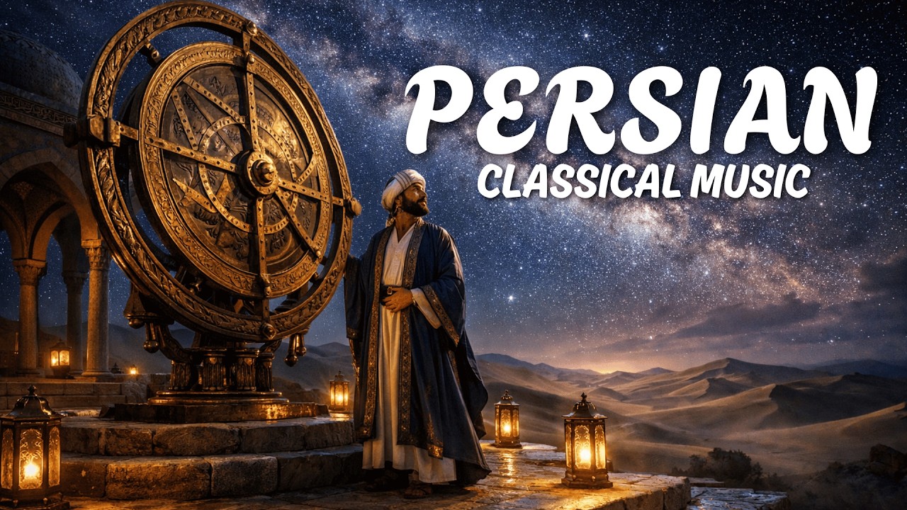 Persian Night Sky • Calm Persian Instrumental Music for Focus