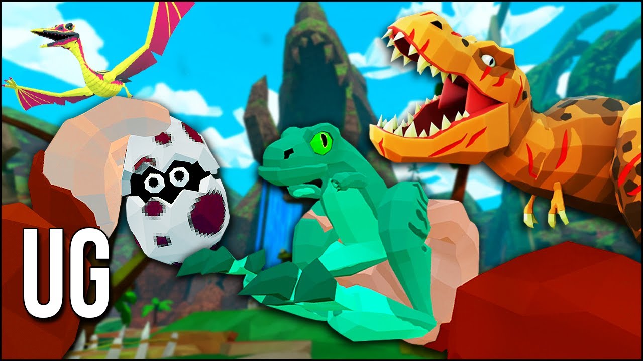 UG | Training My Baby Dinosaur For Combat In VR's Most POPULAR Game!
