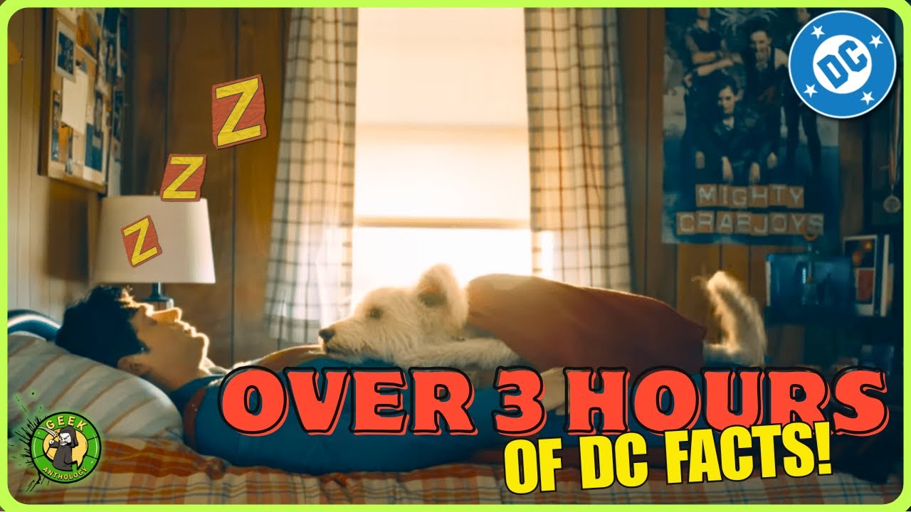 OVER 3+ HOURS of DC Facts, Stories & Characters to Fall Asleep To...