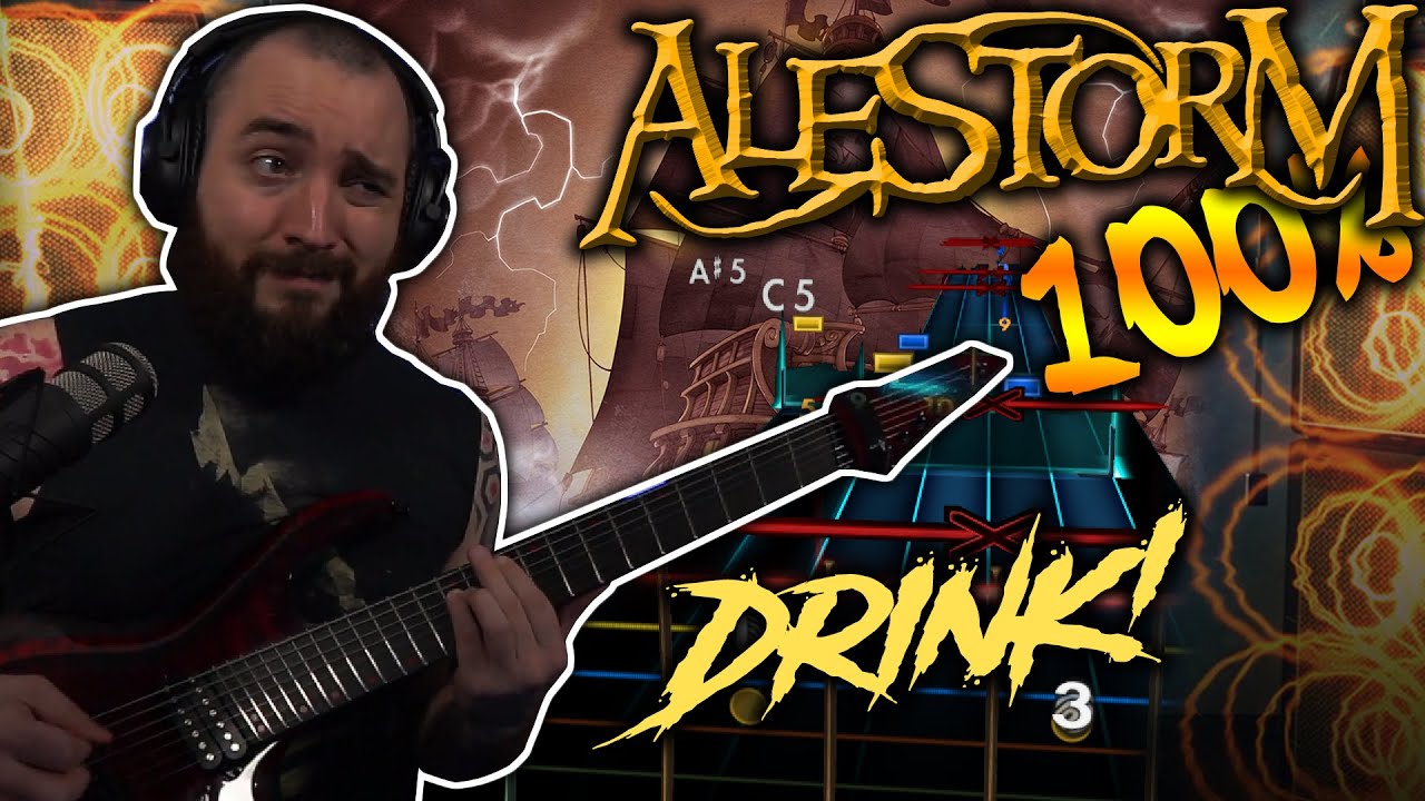 Rocksmith 100% | ALESTORM - DRINK | C Standard | Lead Guitar | Cover