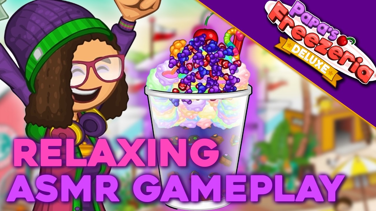 Papas Freezeria Deluxe Relaxing Cozy Sleep Aid — ASMR GAMING RAMBLE