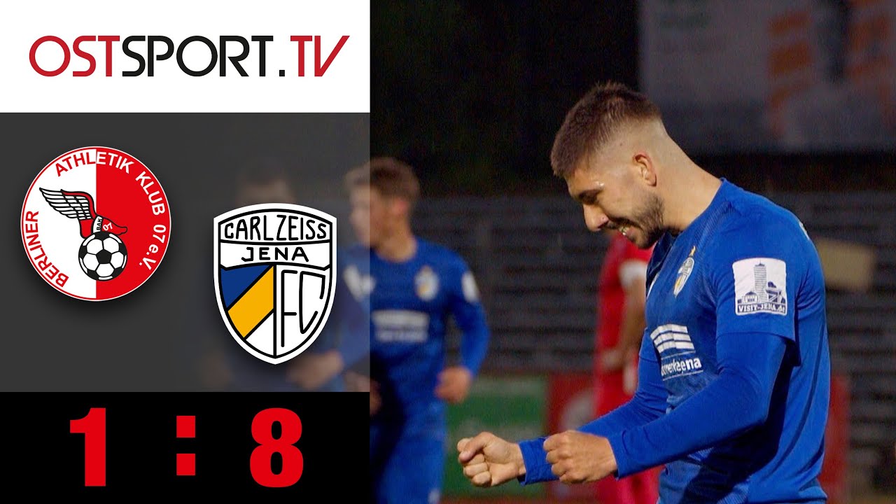 Tor-Wahnsinn! Carl Zeiss zerstört den BAK: Berliner AK - Carl Zeiss Jena 1:8 | Regionalliga Nordost