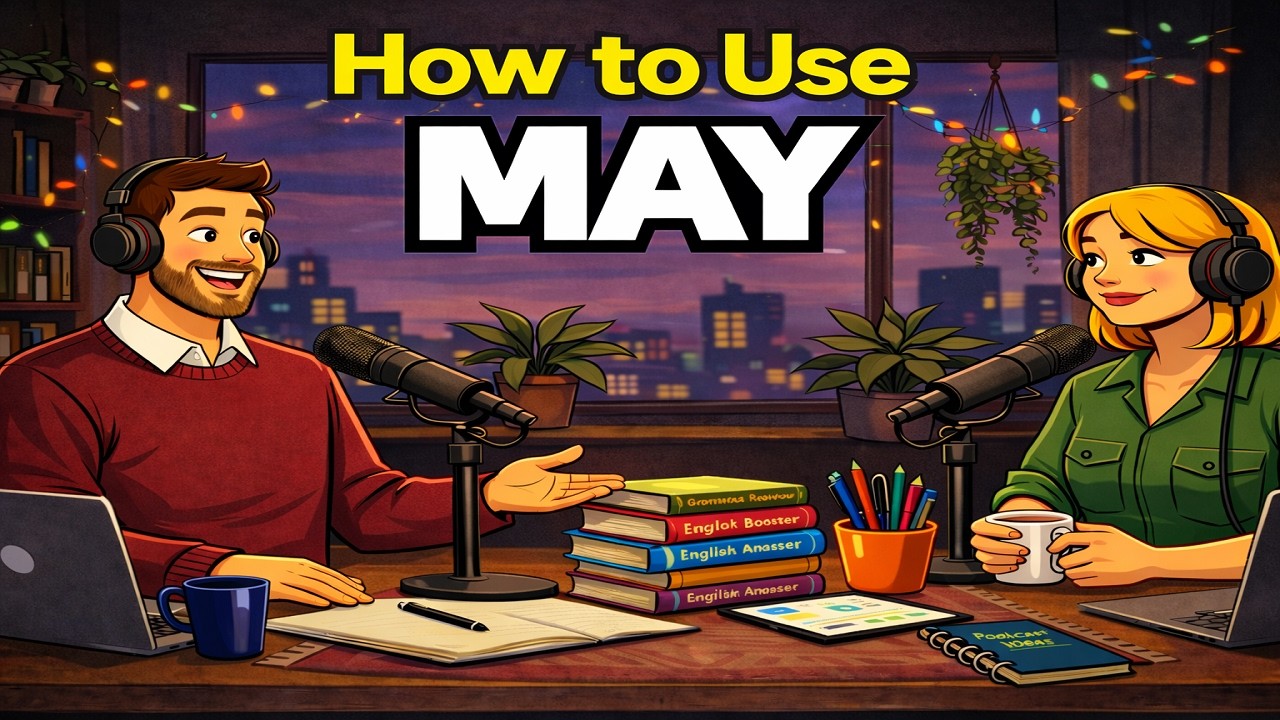 How to Use “MAY” in Everyday English | Easy English Conversation Practice | English Podcast