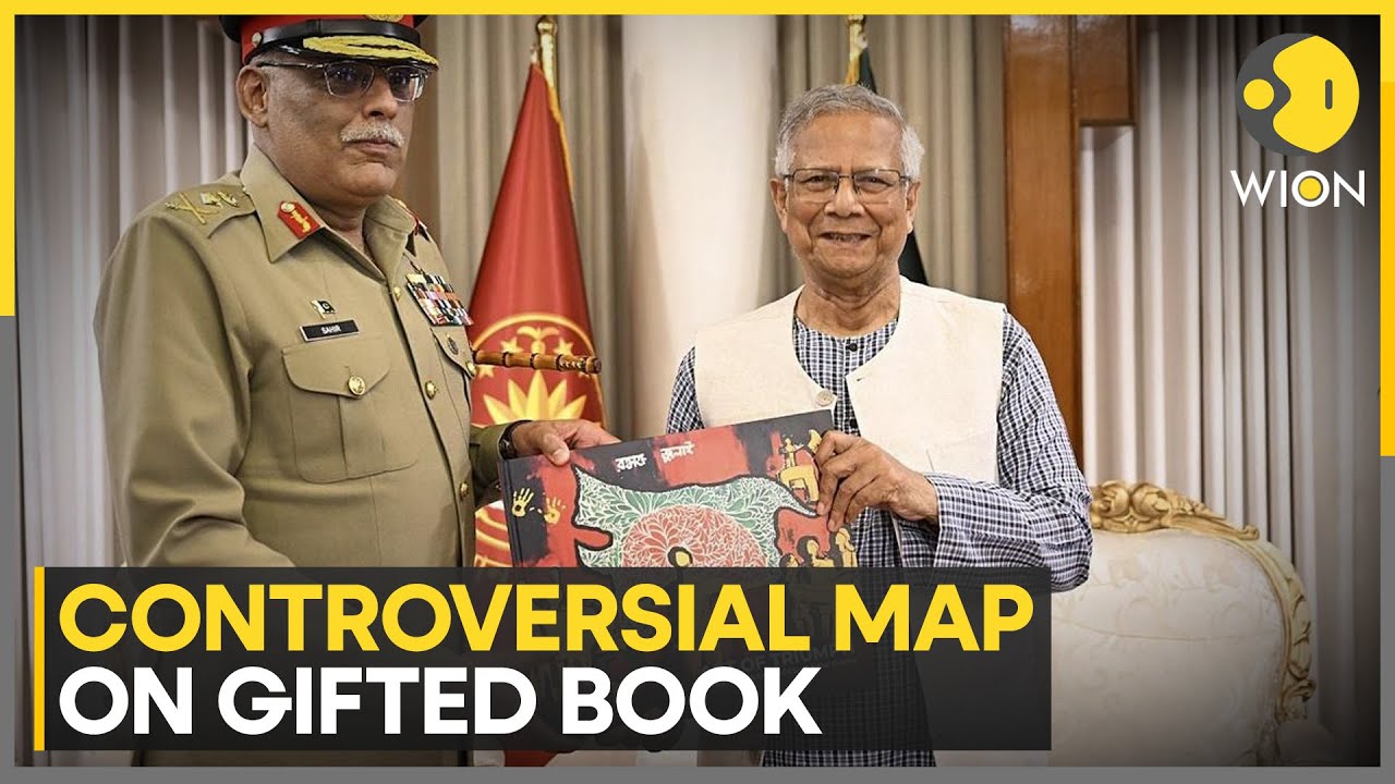 Юнус подарил пакистанскому генералу &laquo;Искусство триумфа&raquo; во время встречи в Дакке | WION Dispatch
