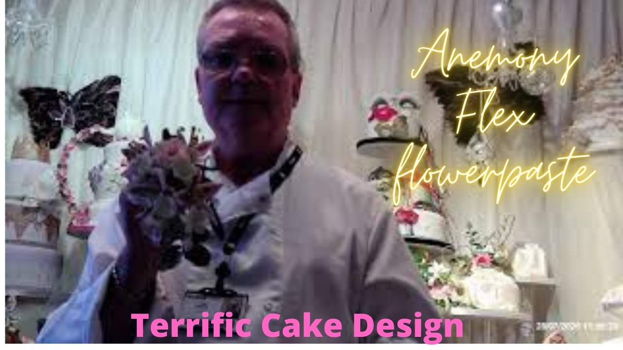 sugar flowers Double Anemone in flex paste