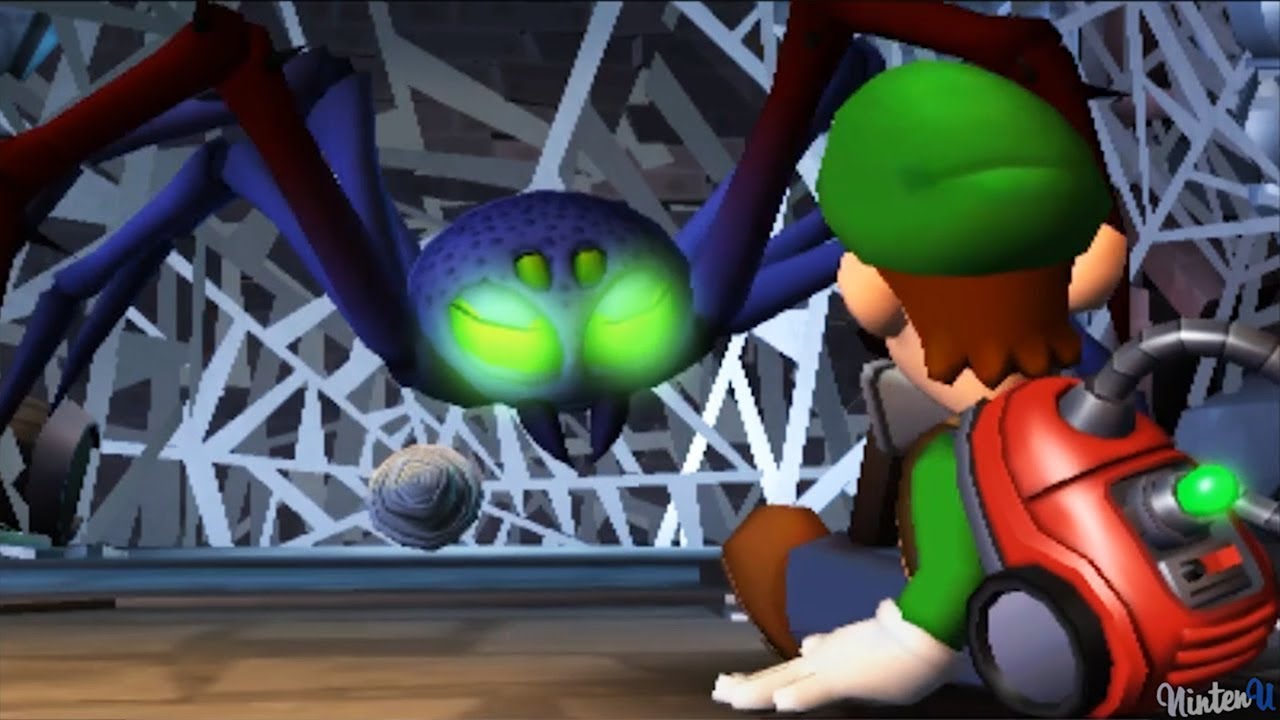 Luigi's Mansion: Dark Moon - Walkthrough Part 1 - Gloomy Manor