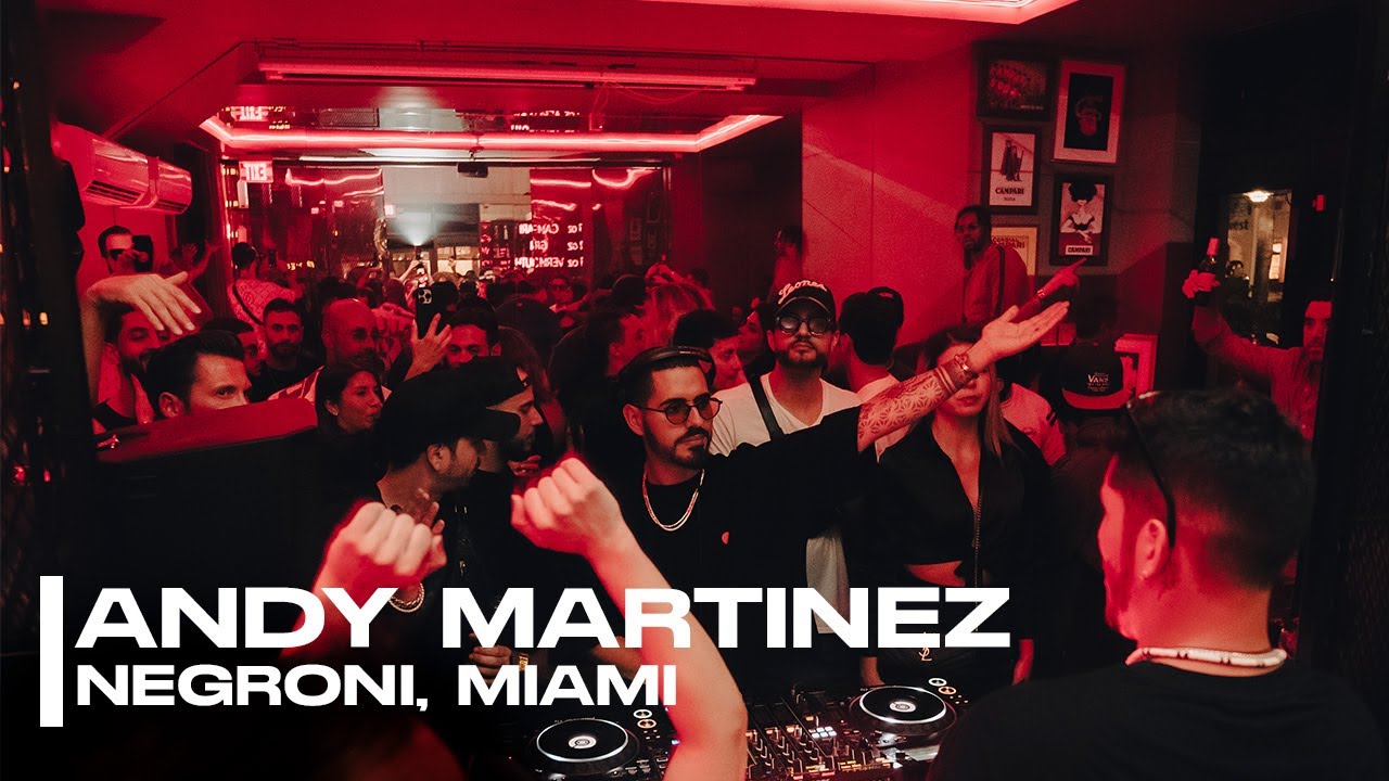 Andy Martinez @ Late Groove - Negroni, Midtown 01/31/2023