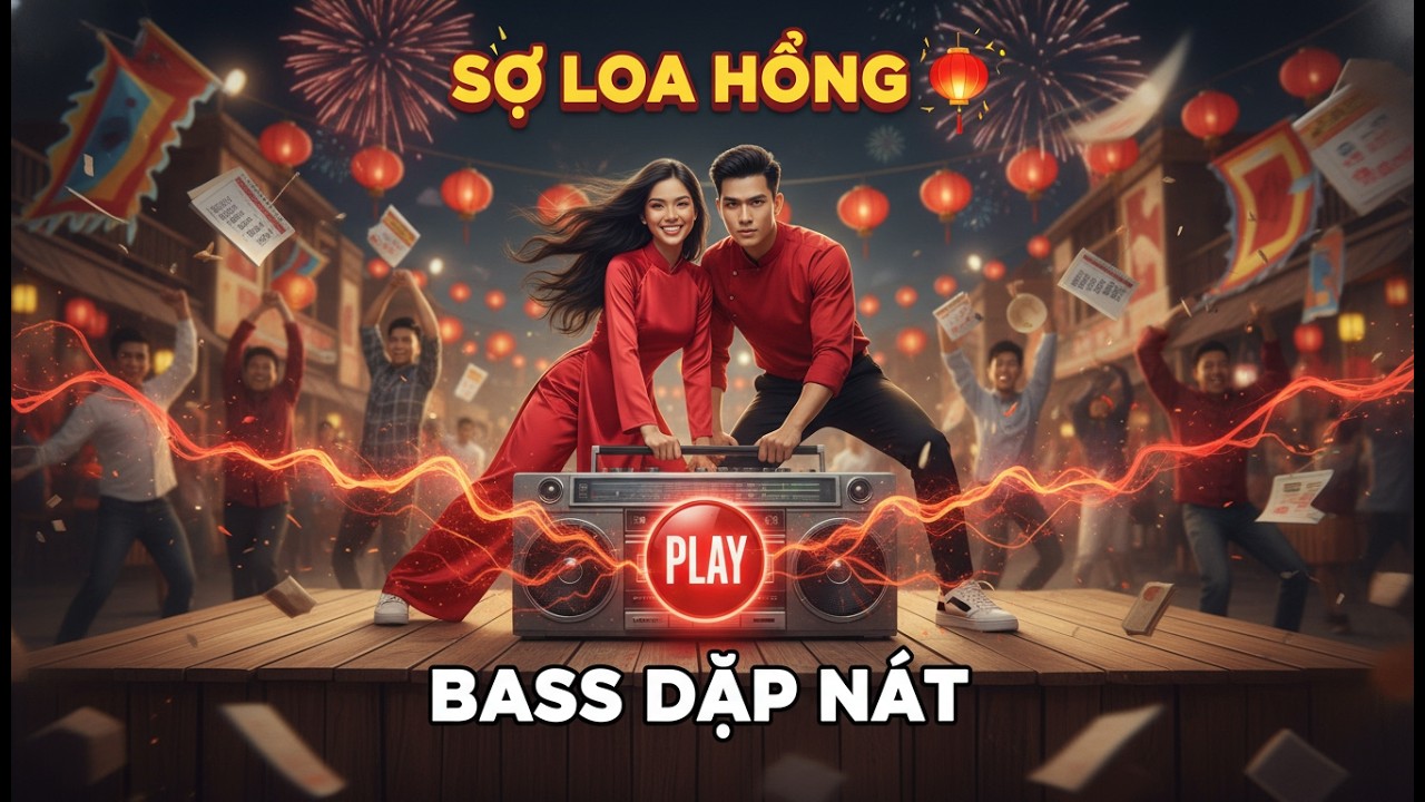 Sợ Loa Hỏng Thì Đừng Bật 🏮 Nhạc Xuân 2026 Remix   Bass Dập Nát Năm Cũ