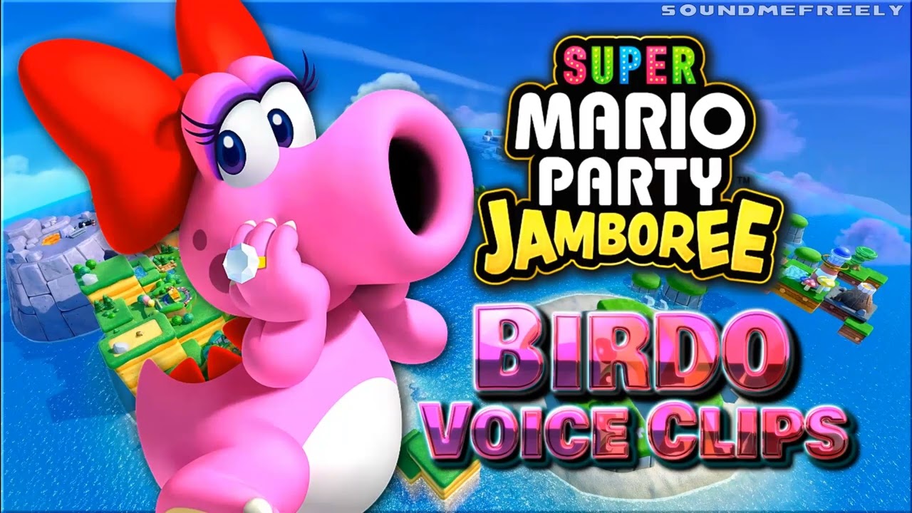 Все голосовые клипы Birdo • Голосовые реплики Super Mario Party Jamboree • Switch
