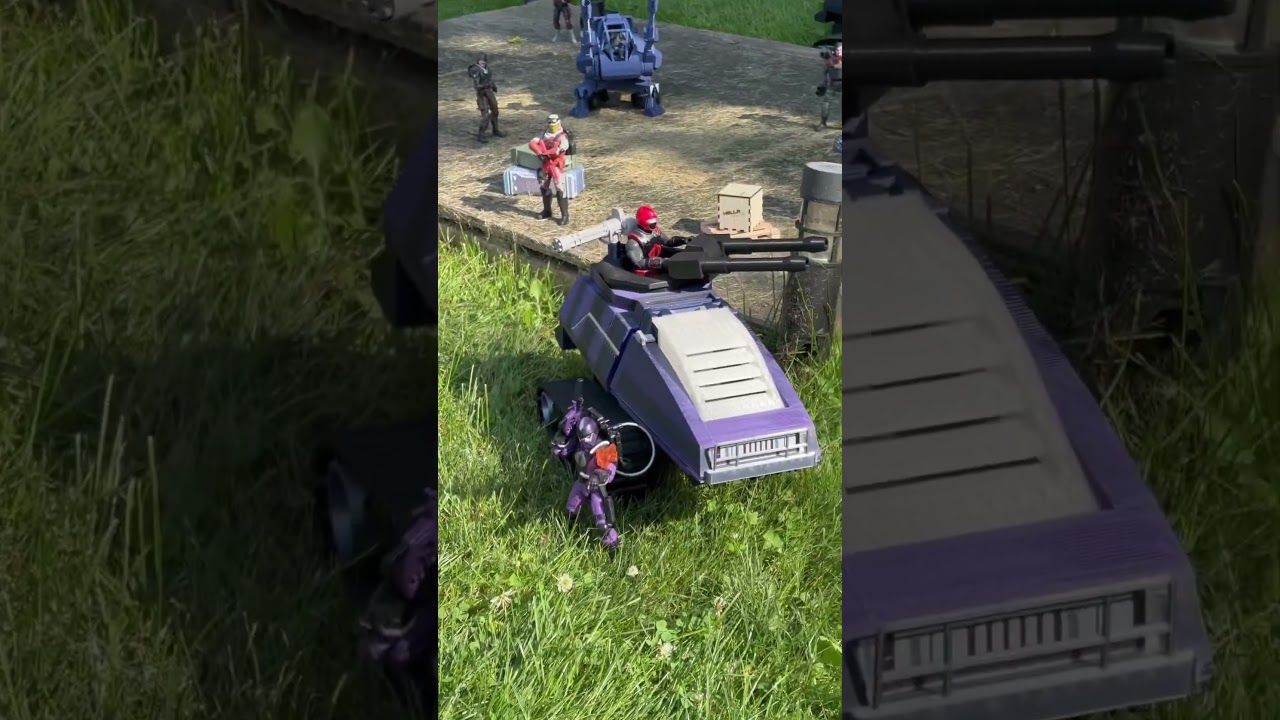 Playing outside with GI Joe #gijoe #cobra #hasbro #toy