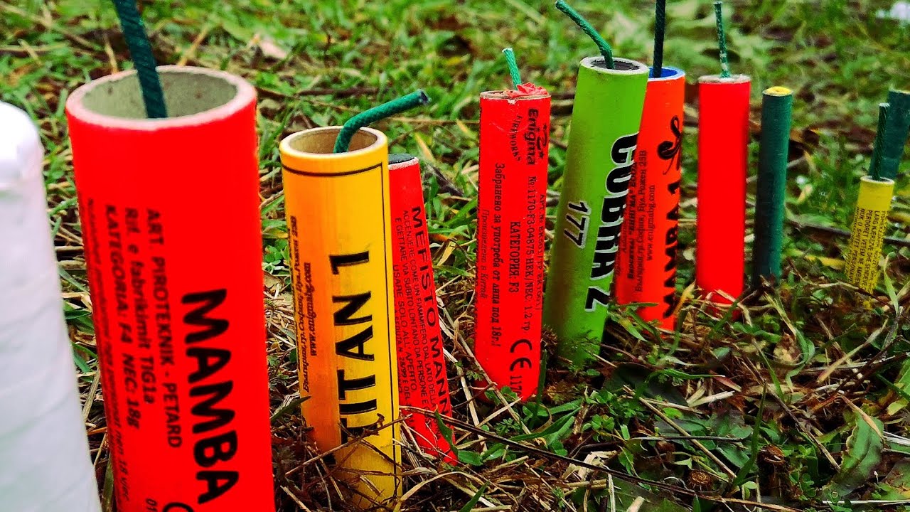 Firecrackers Compilation Test - Petardi Test