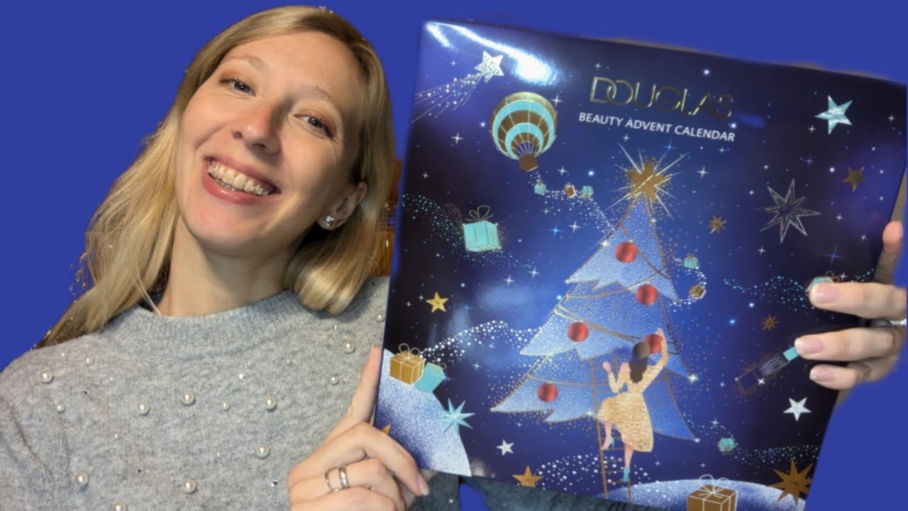 kicsi Douglas beauty adventi kalendárium 2024 - kék verzió 32,95€-ért