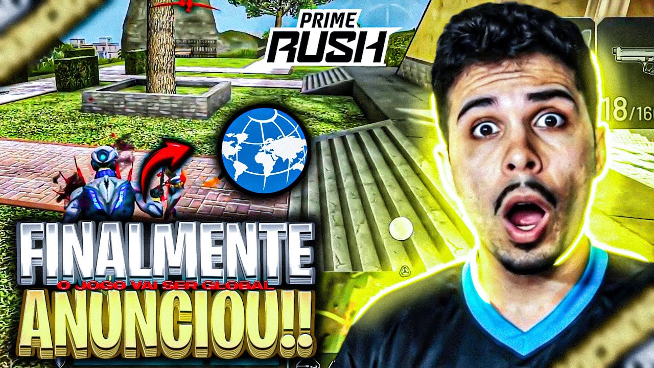 &Eacute; OFICIAL! PRIME RUSH VAI SER GLOBAL 🌍 | An&uacute;ncio do Dono do Jogo #primerush