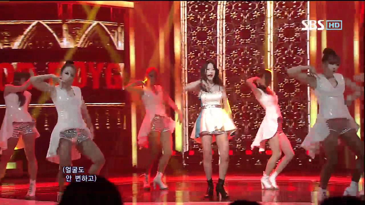 Good Boy] @SBS Inkigayo Популярная песня 20120603