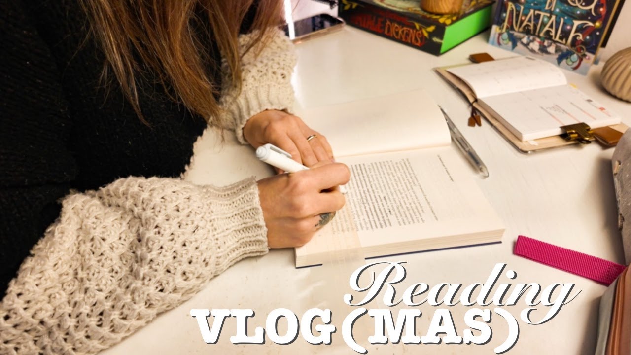 LUNARI 🌙 e LETTURE NATALIZIE finalmente! 🎄 READING VLOGMAS