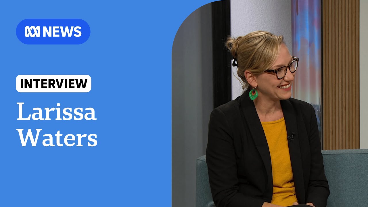 'I bring a different style': Senator Larissa Waters on leading the Greens | ABC NEWS