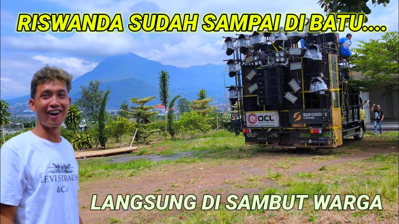 Riswanda redy, tinggal ceksound,di batu setelah melewati jalan yg penuh perjuangan
