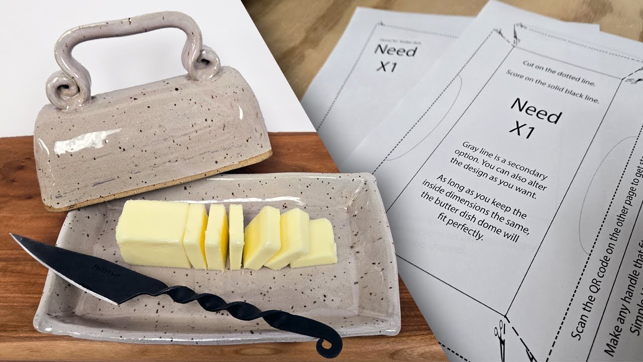 Build a Butter Dish with Free Plans