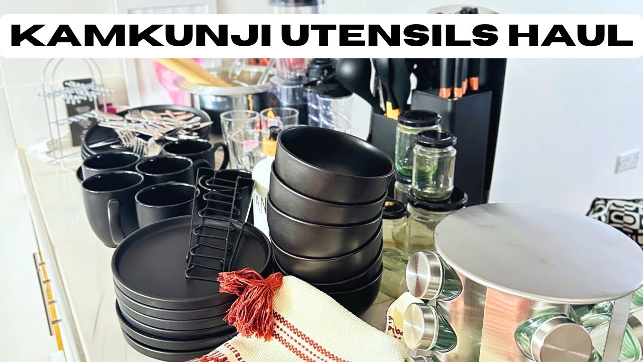 Huge Kamkunji Utensils Haul!! Let’s Unbox💃🏾