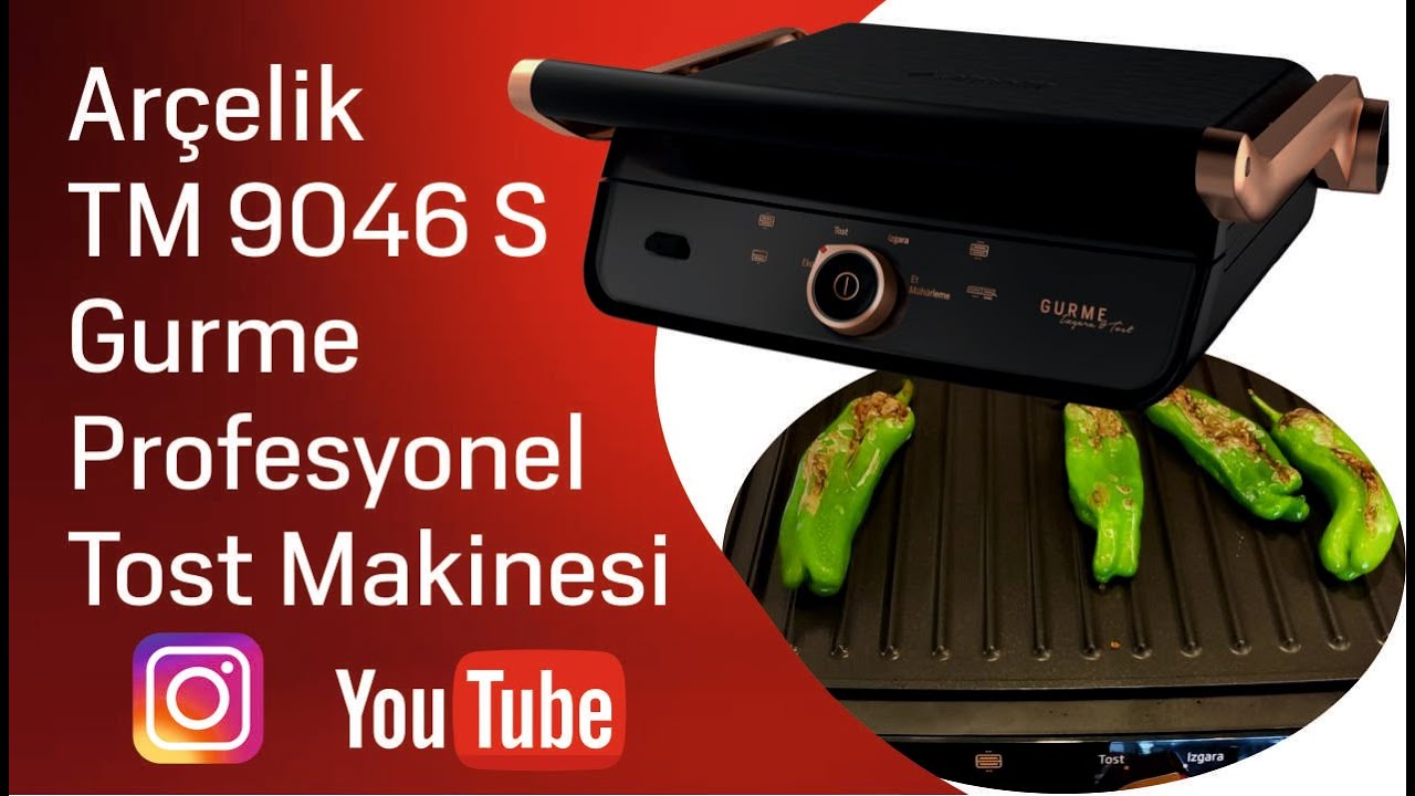 TM 9046 S Gurme Profesyonel Tost Makinesi İnceleme