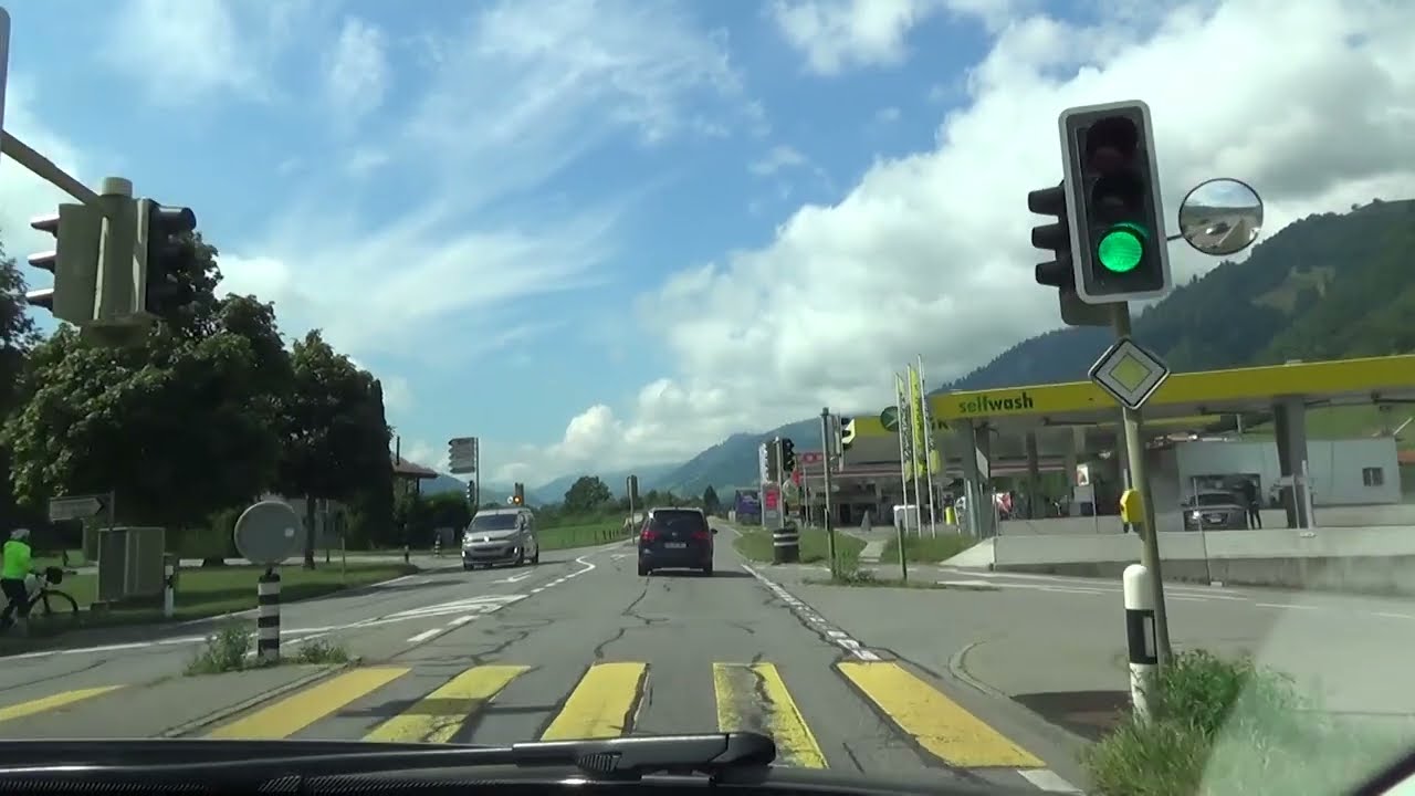 Fahrt von Spiez nach Kandersteg