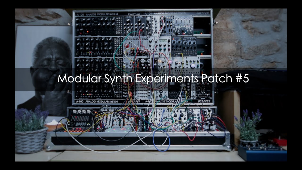 Modular Patch #5 - Strymon Nightsky + Vermona Melodicer Ambient Generative