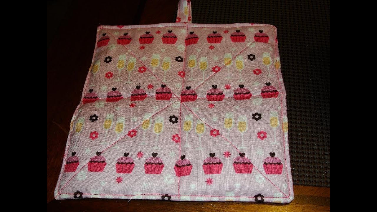 EASY How to Make a Hot Pad (Tutorial) hotpad pot holder