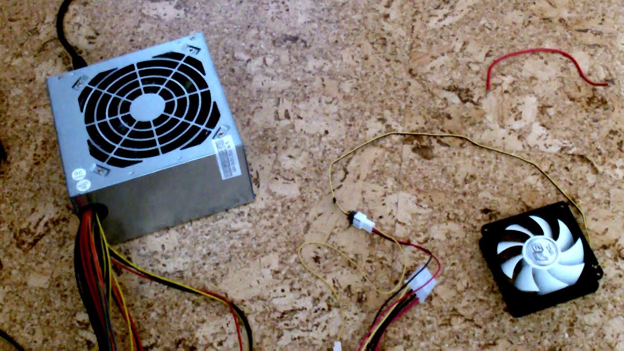 Ein PC Netzteil ohne Computer betreiben