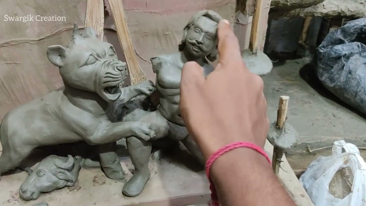 Durga idol making step by step part - 3 | kumartuli 2025 | idol making