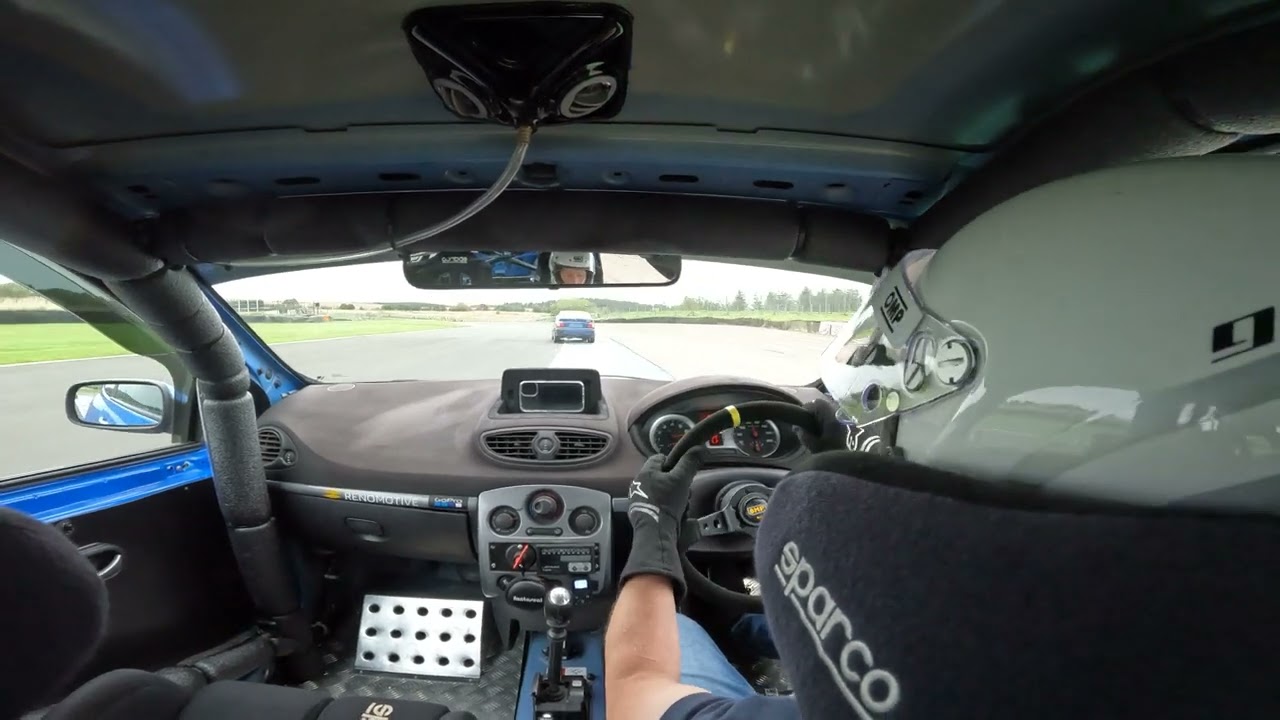 Knockhill track day 30/9/23 Clio 197