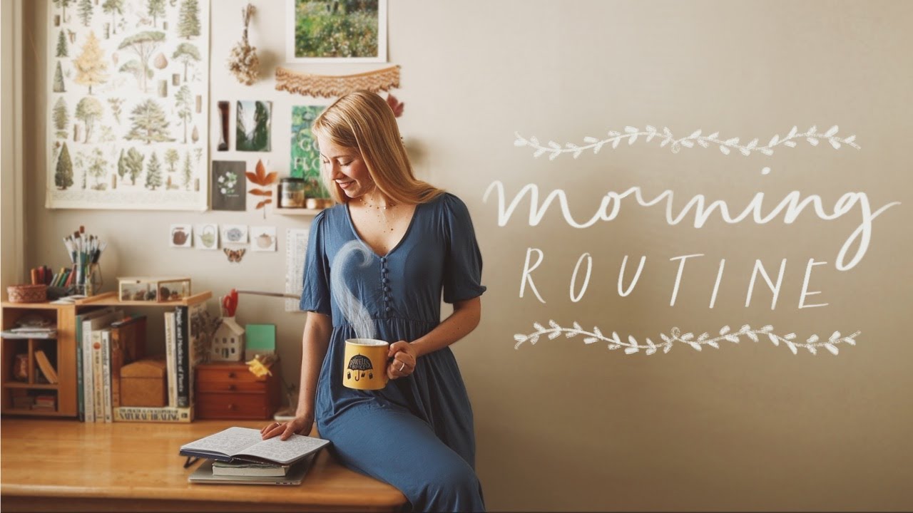 МОЙ ПРОДУКТИВНЫЙ РАННИЙ УТРЕННИЙ РИТИН || уютное, осознанное начало рабочего дня