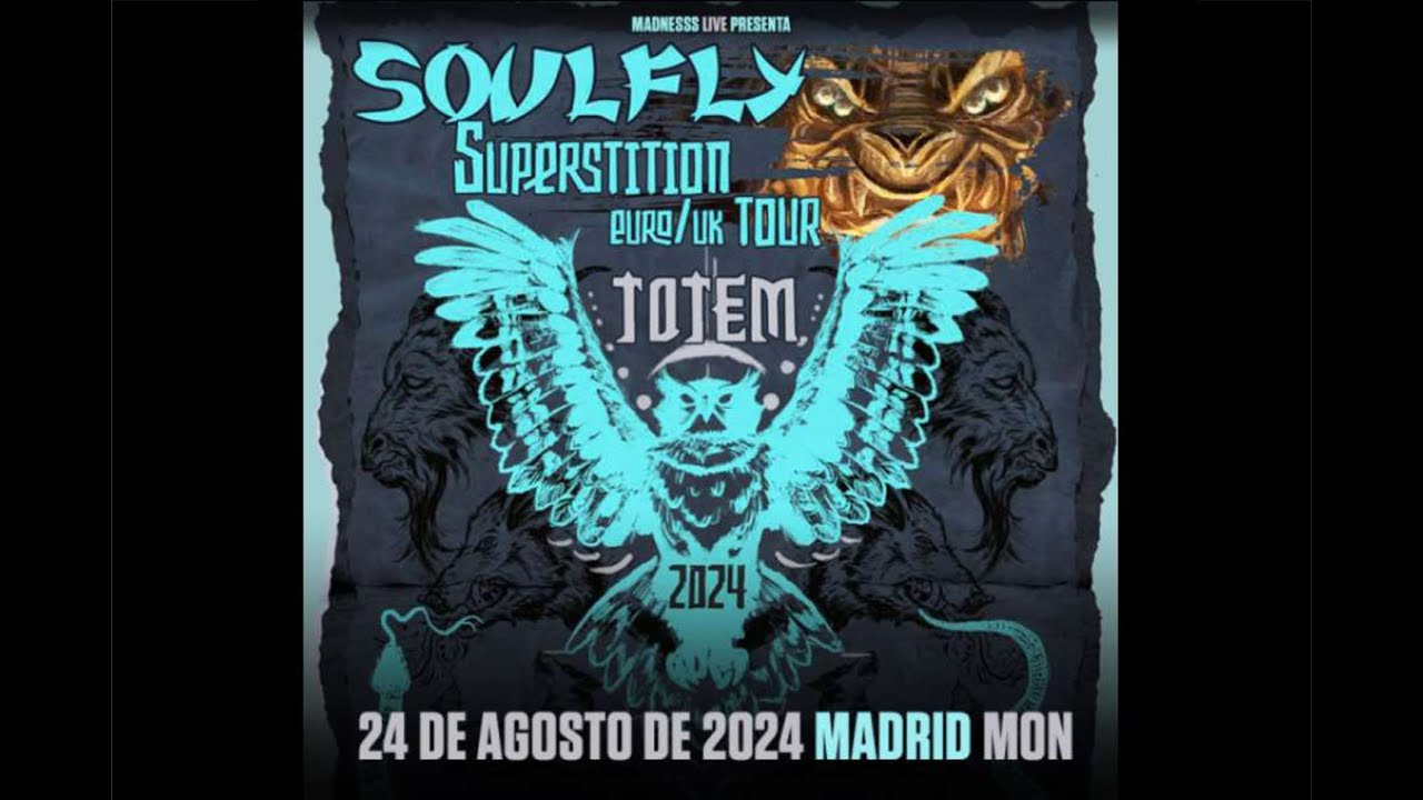 Soulfly  Madrid 2024 Sala Mon