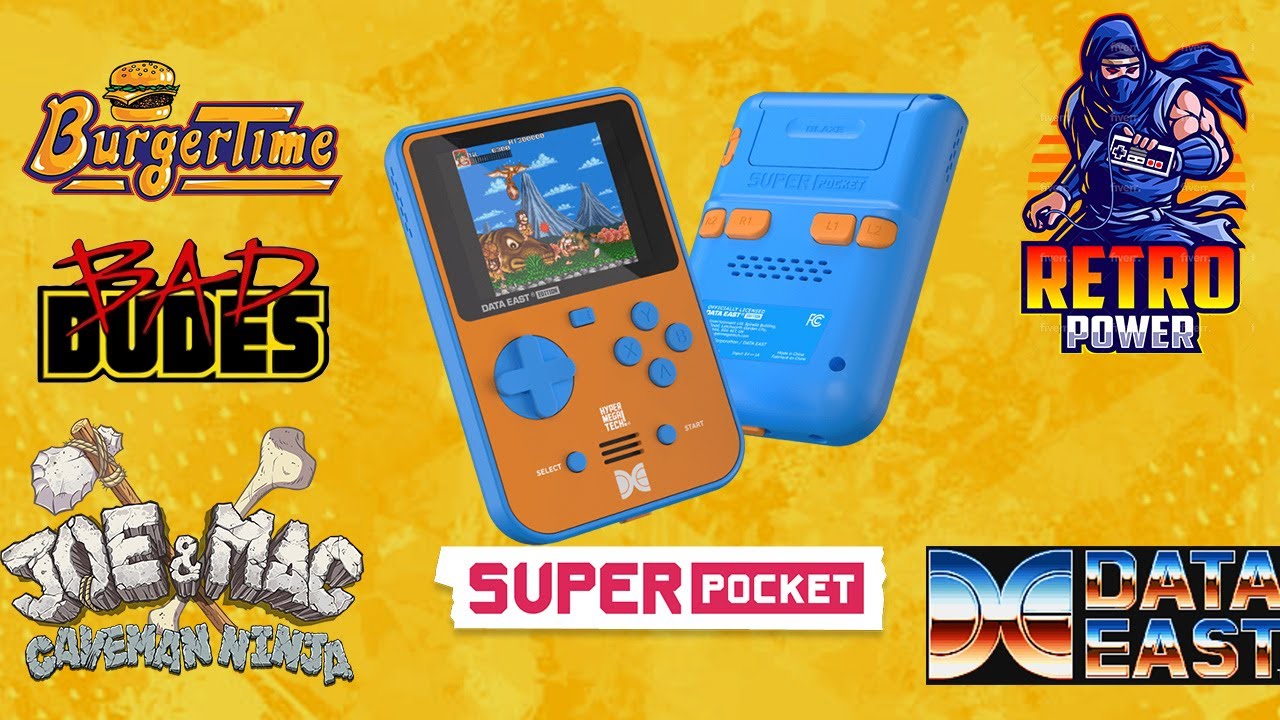 🎮 Superpocket Data East! La sala giochi in tasca!! 🕹️