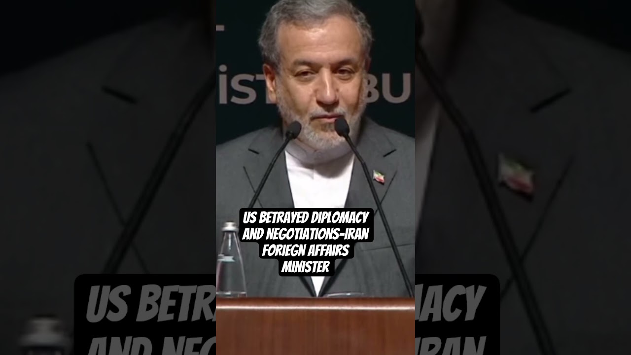 US betrayed diplomacy and negotiations-Iran foreign affairs minister