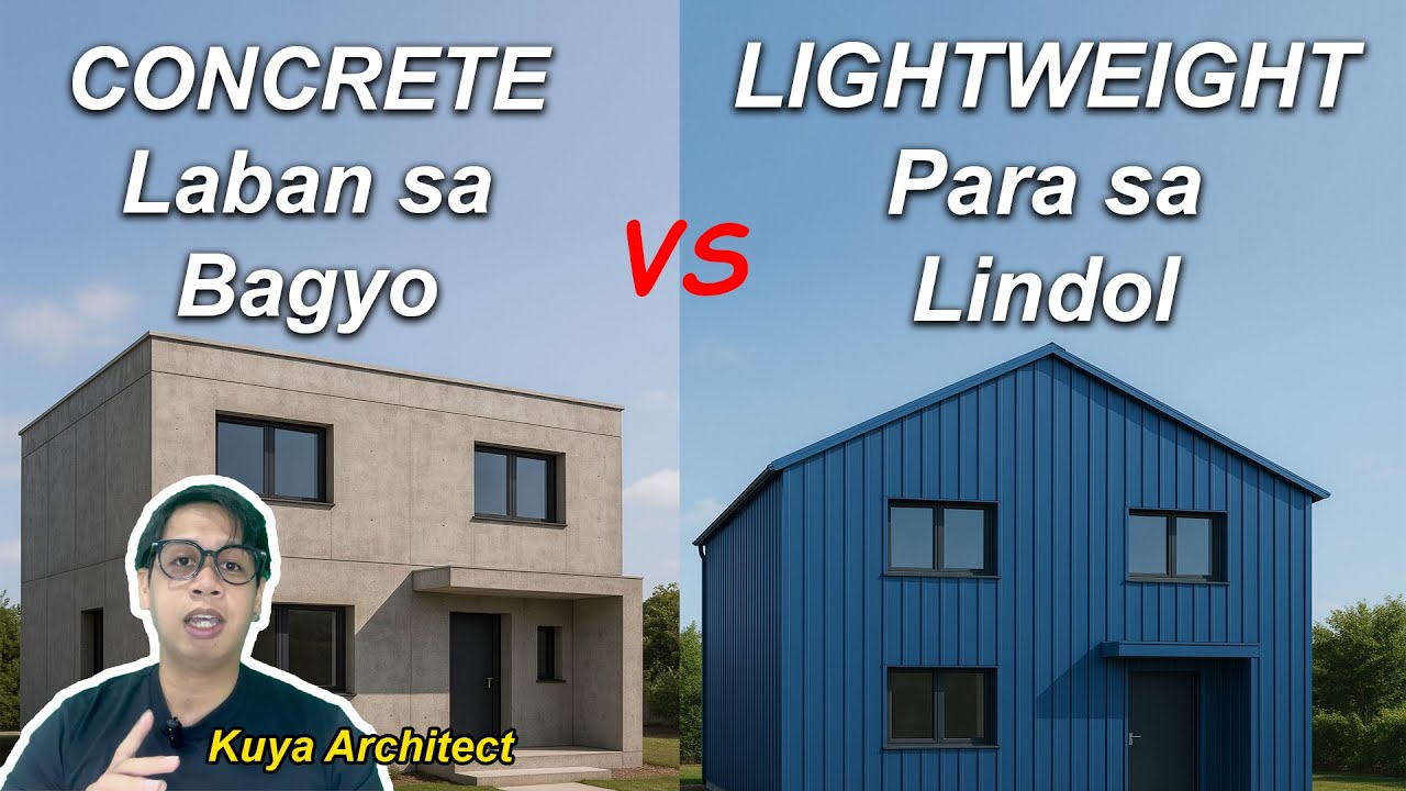 CONCRETE VS LIGHTWEIGHT MATERIALS , #earthquake  #typhoon #bagyongtino #bagyonguwan #cebuflood