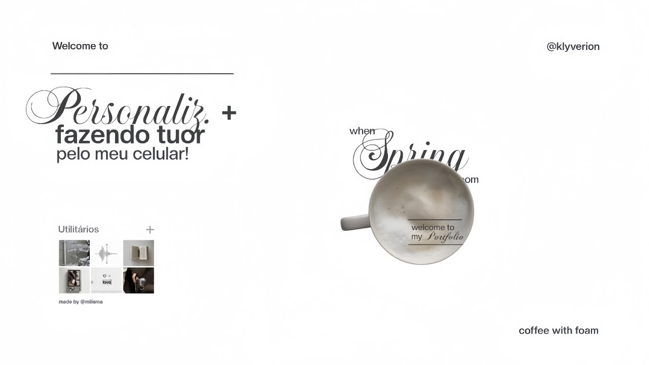 ꨄ  Personalizando + Fazendo tour  pelo cllr