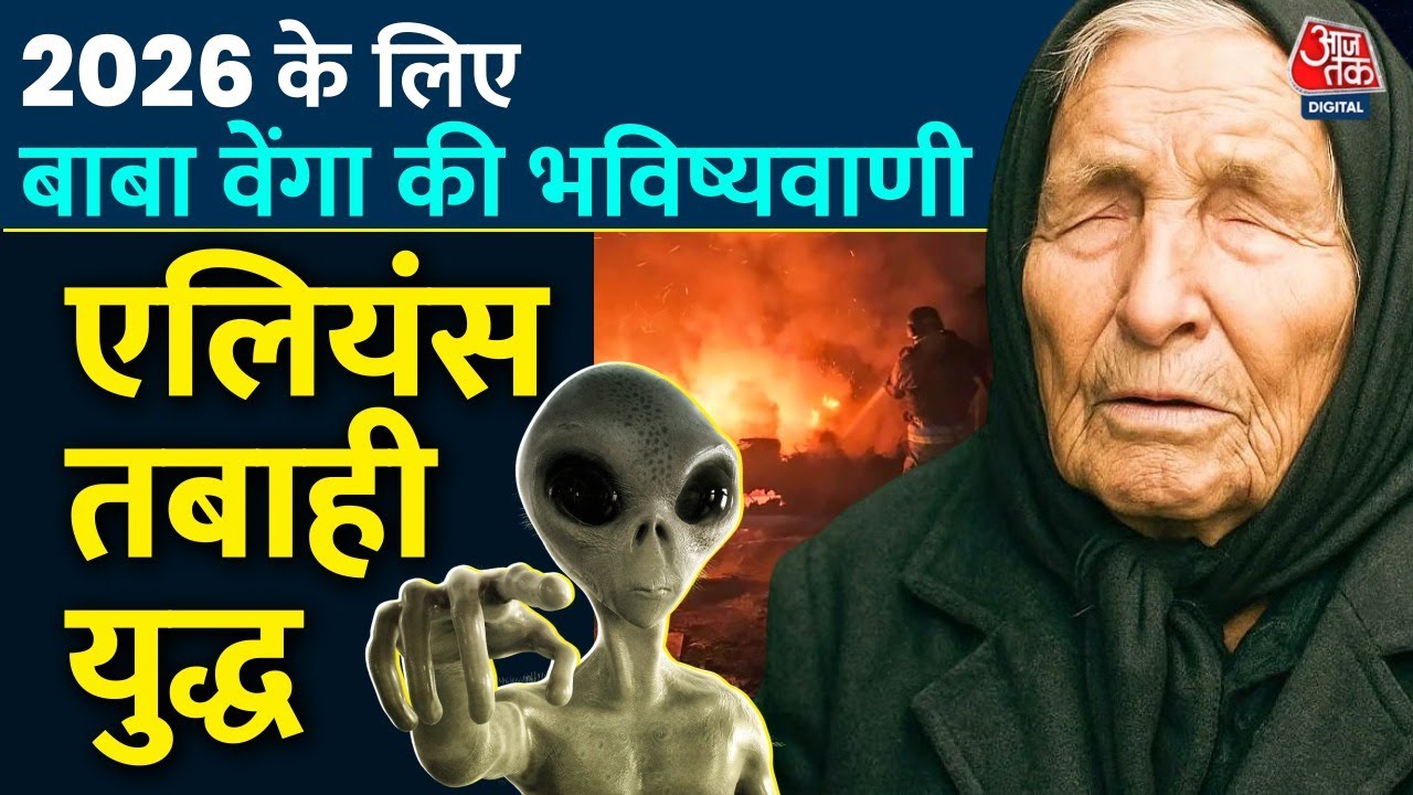 2026 के लिए Baba Vanga की भविष्यवाणी ! Aliens से होगा सामना, आएगी तबाही | 2026 Predictions | Aaj Tak