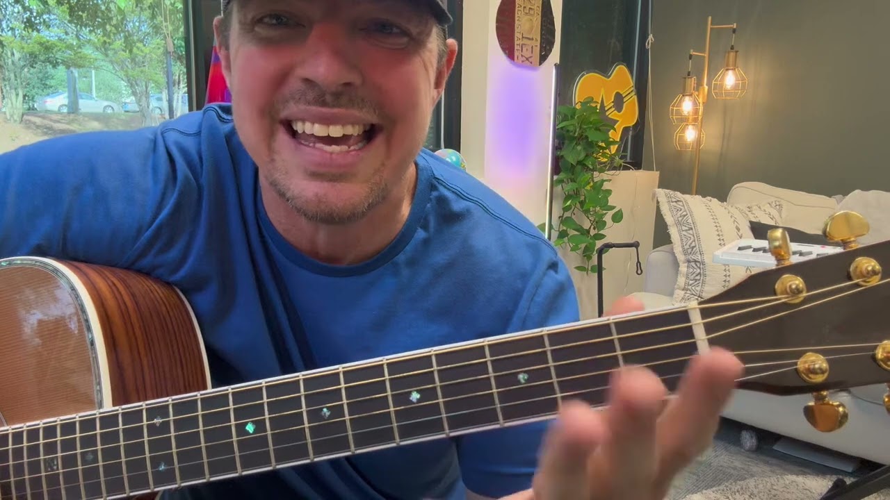 Изучите 4 простых аккорда на гитаре (первый урок) 🎸