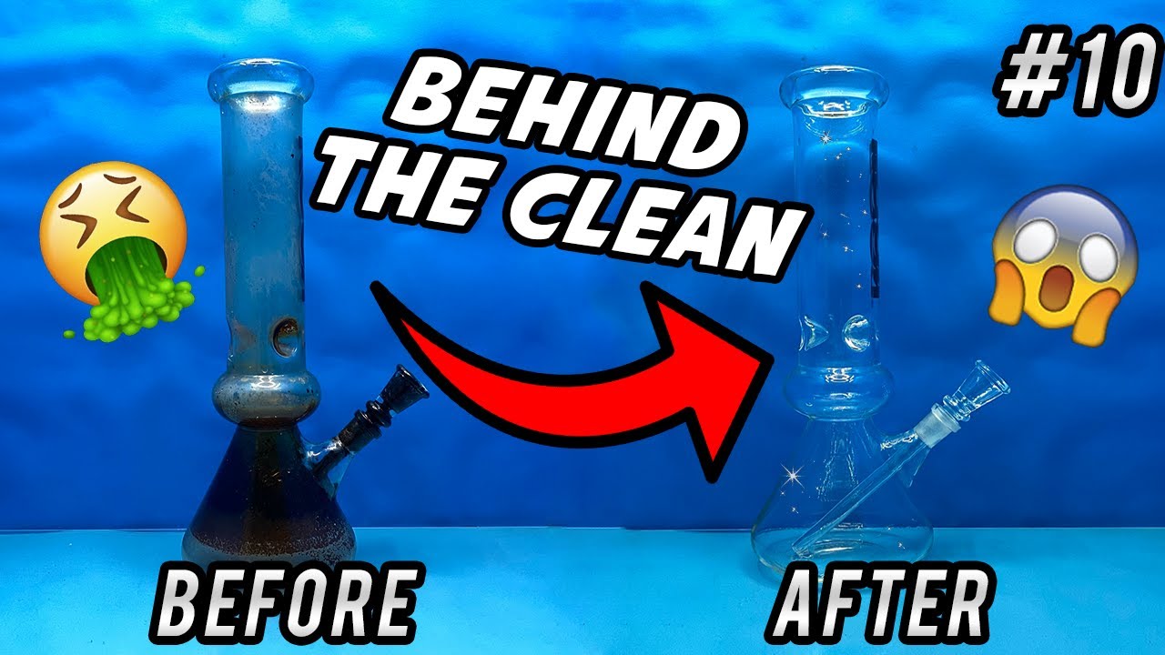 Deep Cleaning The Most INSANELY Dirty Bong! | Behind The Cleans #10
