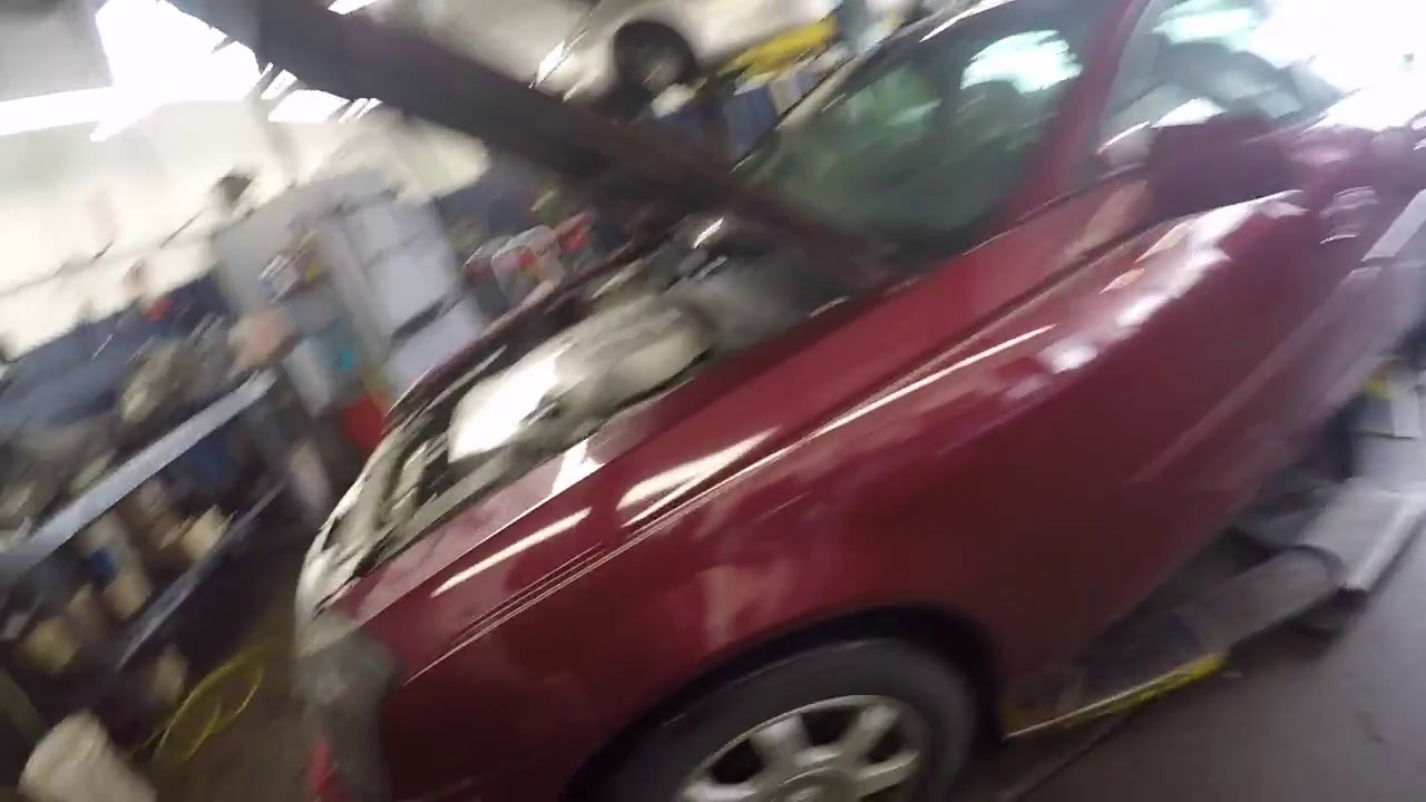 Снятие коробки передач Cadillac CTS 5l40e 2004 года