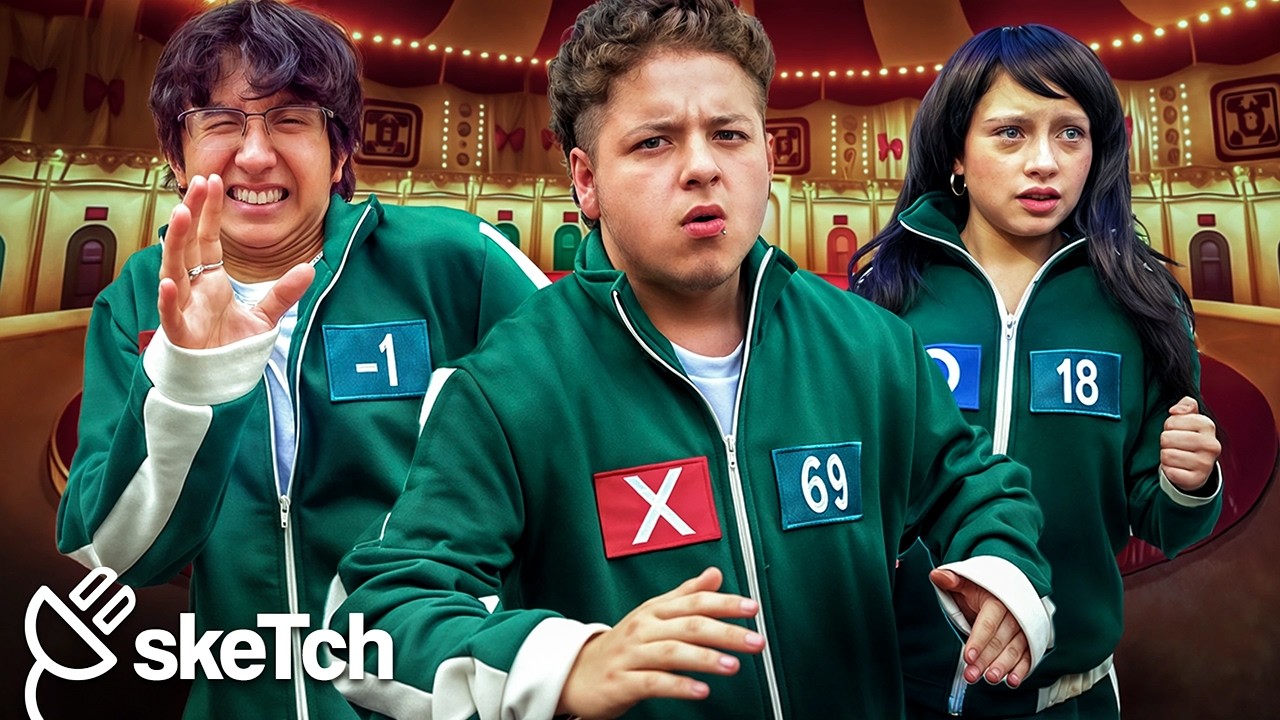 El Juego del Calamar en la Vida Real | enchufetv